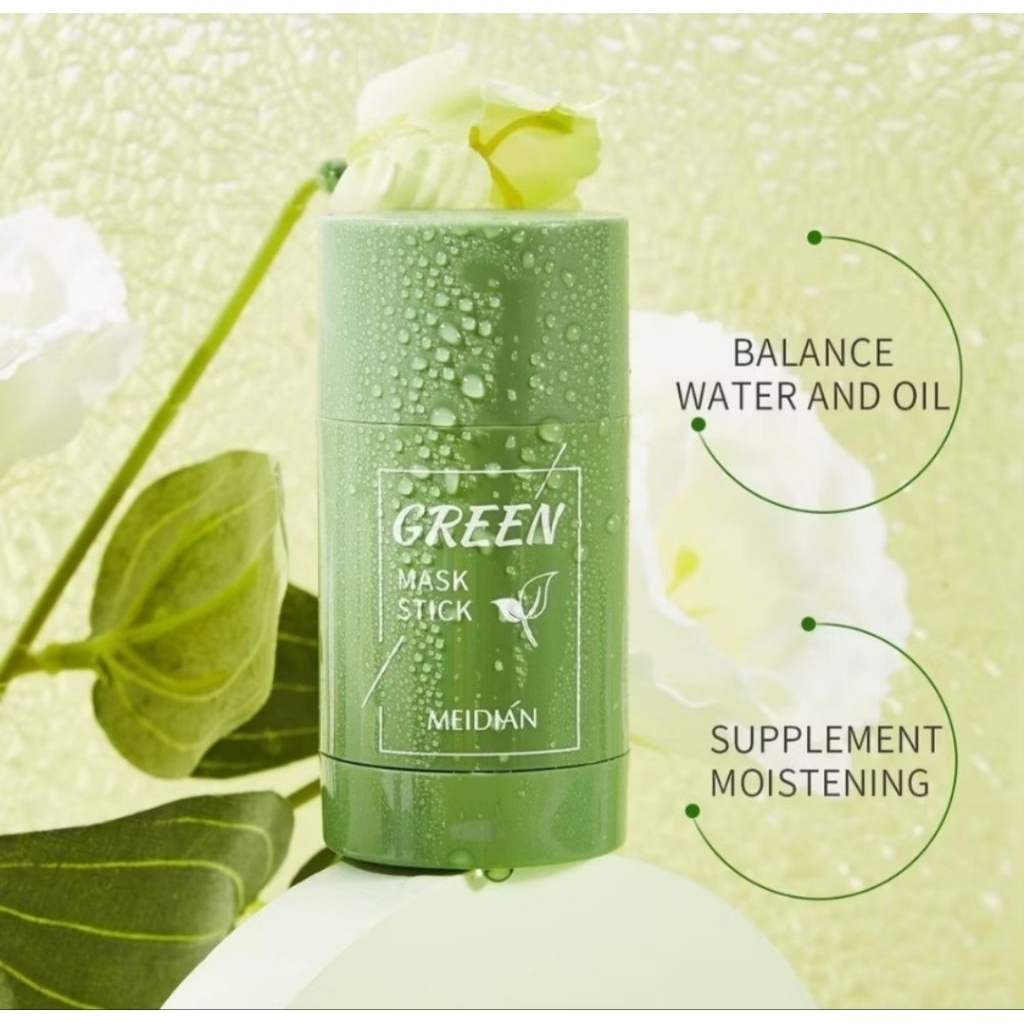 Masker Wajah Green Tea Glowining Jerawat Bruntusan Bopeng Komedo Dan Bekas Jerawat Ampuh