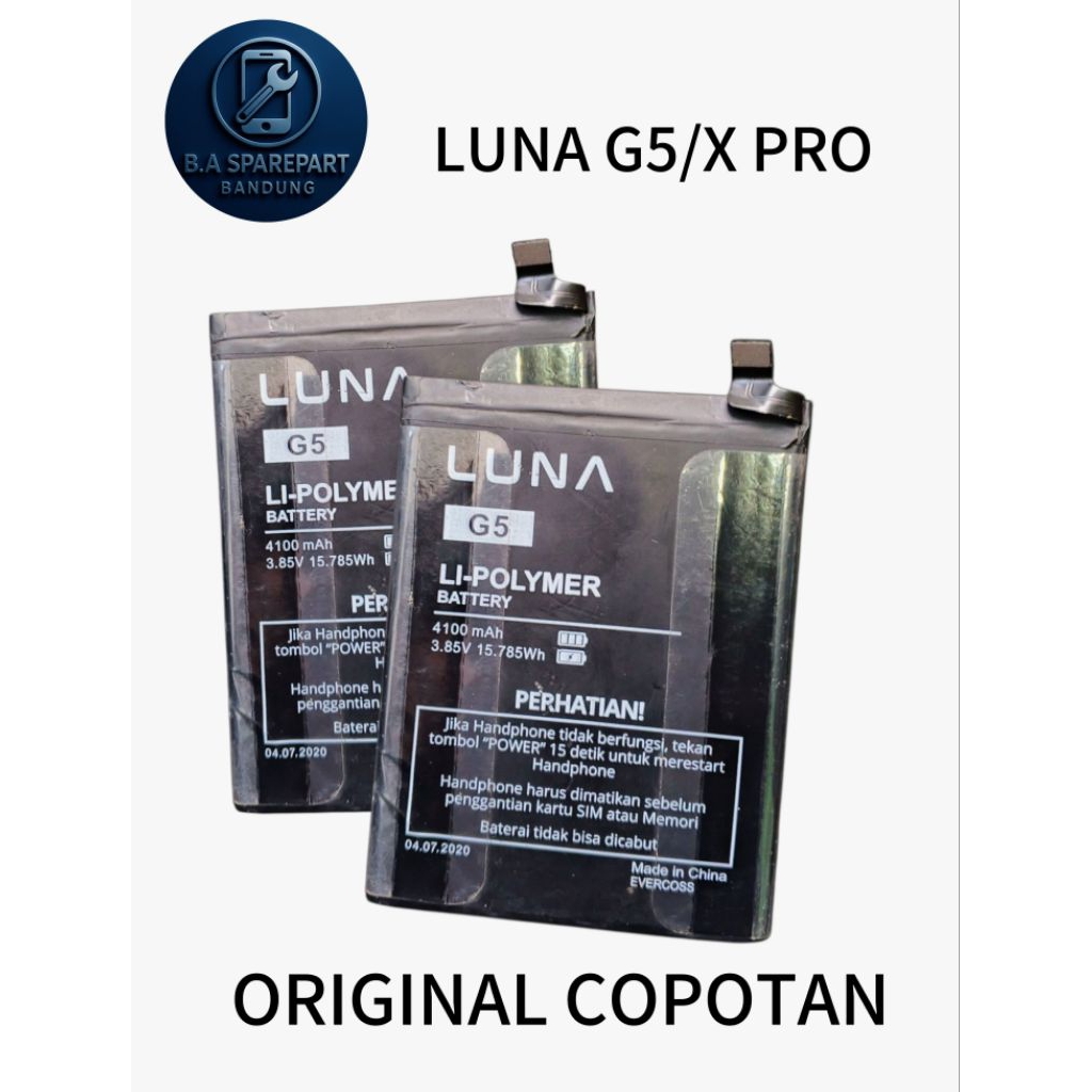 Baterai Luna G5/X PRO