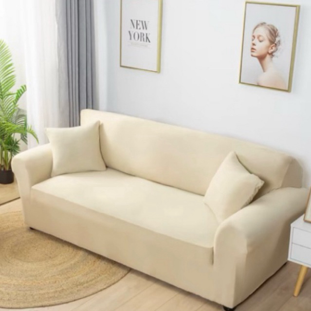 (PRELOVED) cover sofa (2seater+1seater)