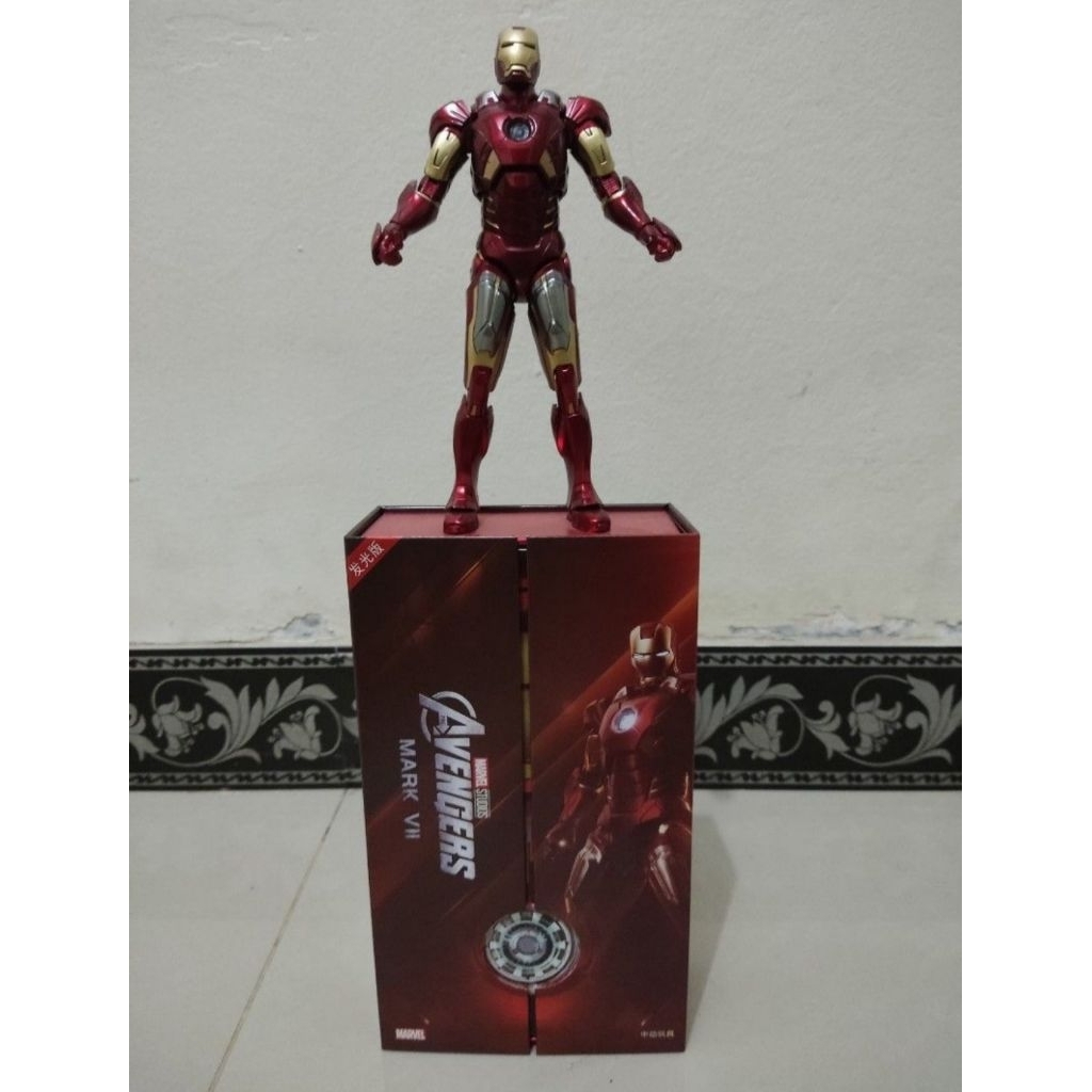 ZD Toys IRON MAN MARK 7 Lengkap