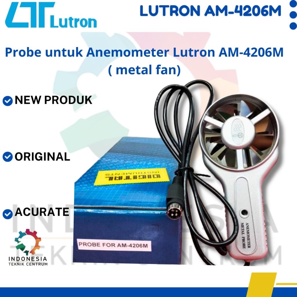 Probe untuk Anemometer Lutron AM-4206M ( metal fan )