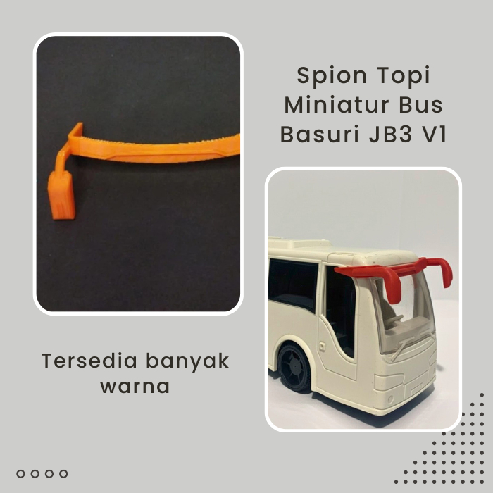 Spion Topi Miniatur Bus Basuri JB3 V1