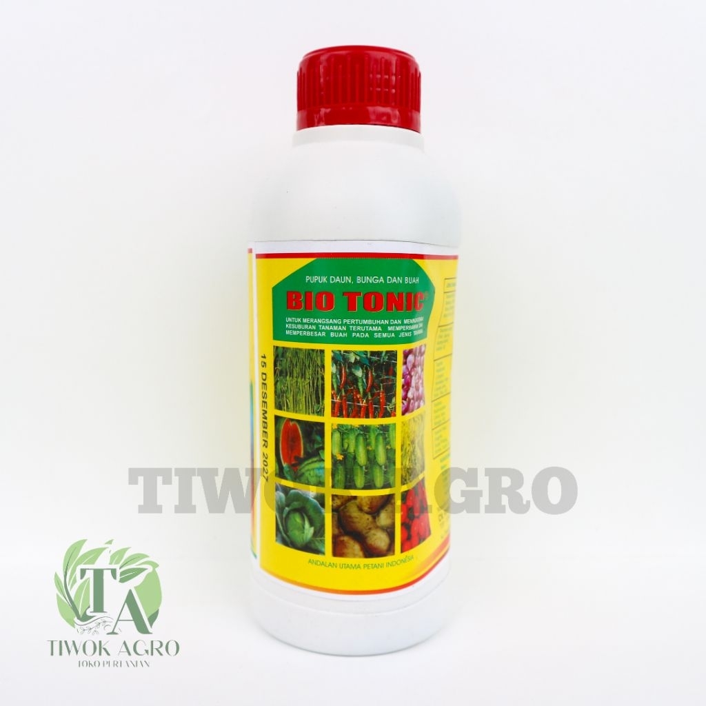 Pupuk Cair BIO TONIC 500ml NPK Konsentrat Lengkap | Untuk Semua Jenis Tanaman