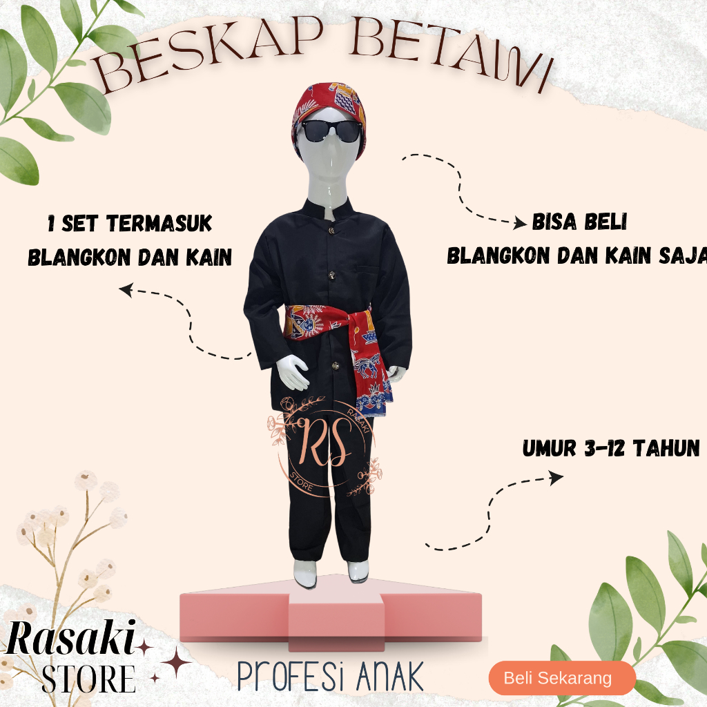 Baju adat anak  Laki-Laki betawi anak laki-laki baju adat jawa anak laki-laki baju pangsi anak laki-