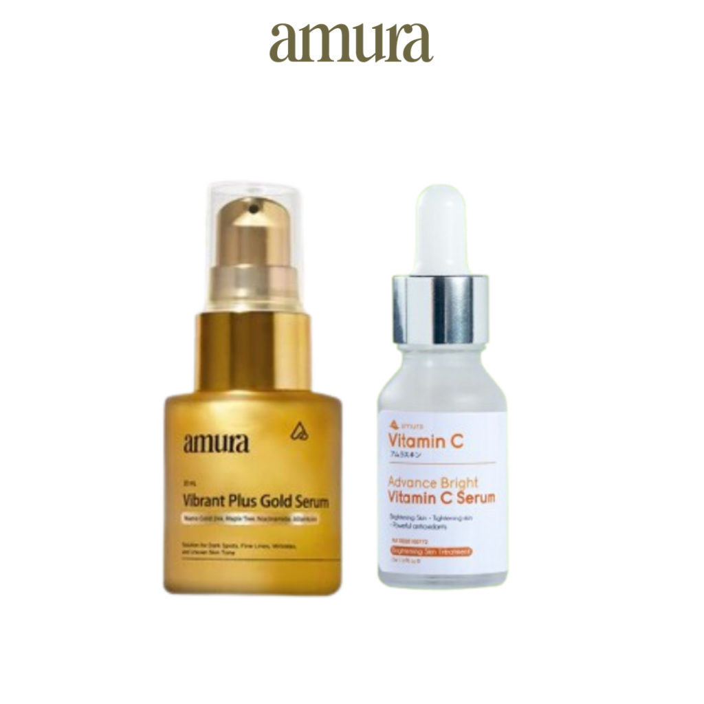 AMURA - Serum Vit C & GOLD SERUM