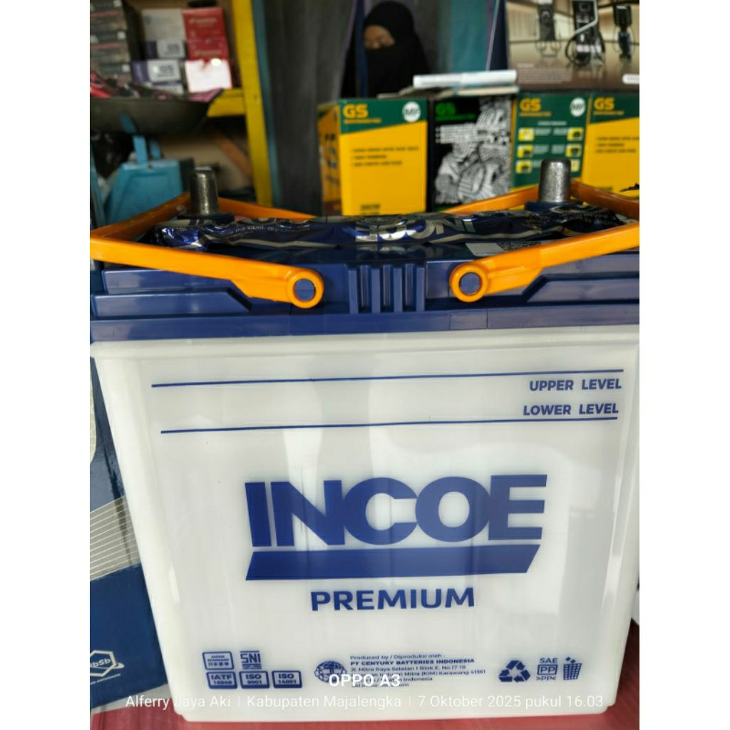 Aki Incoe Ns60 45amper Avanza, Xenia, Rush, Terios