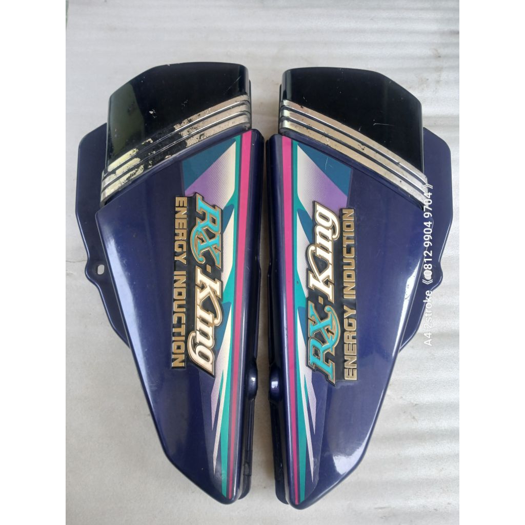 box aki cover side rx king 1997 ungu original copotan
