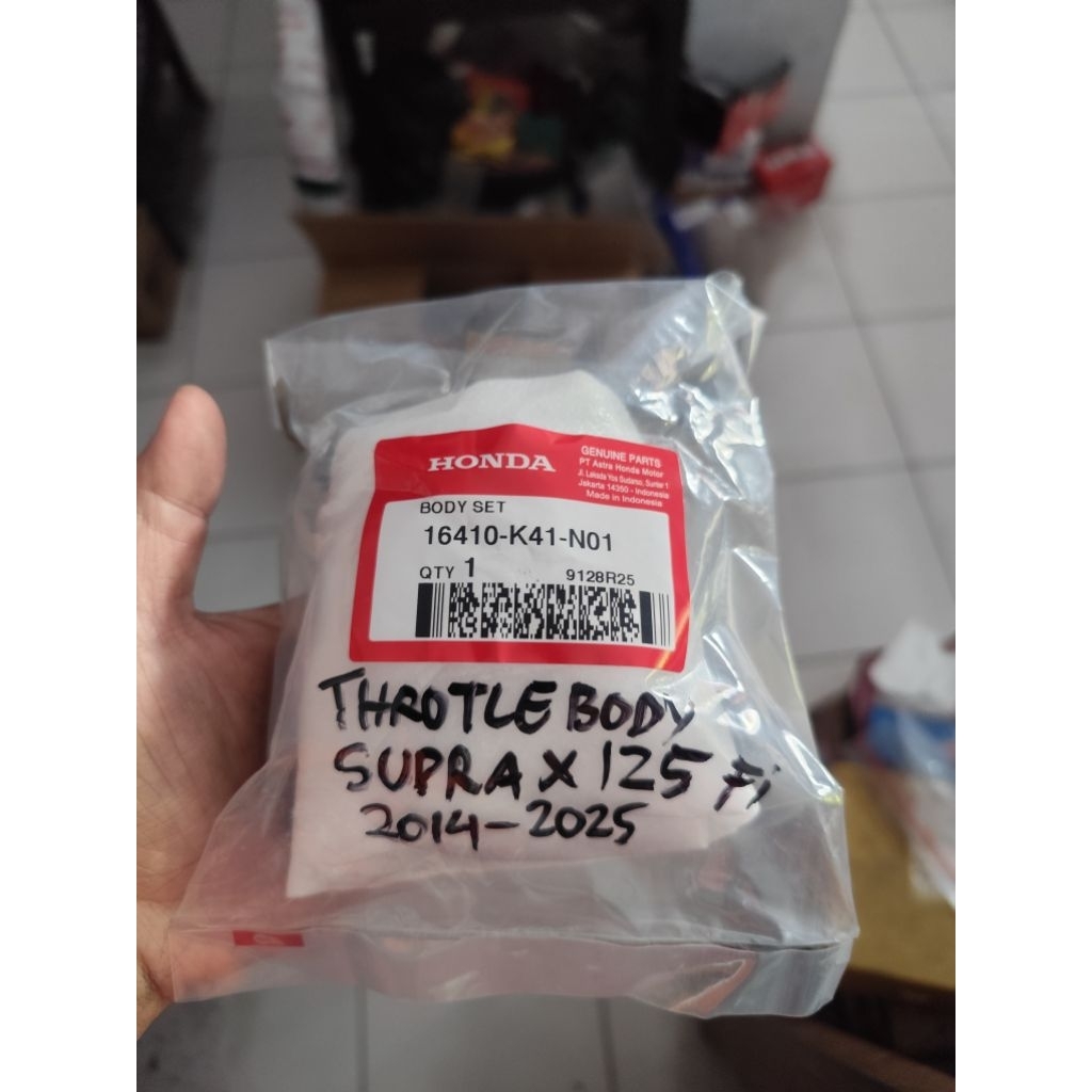 throtle body supra x 125 fi 2014-2025 16410K41N01
