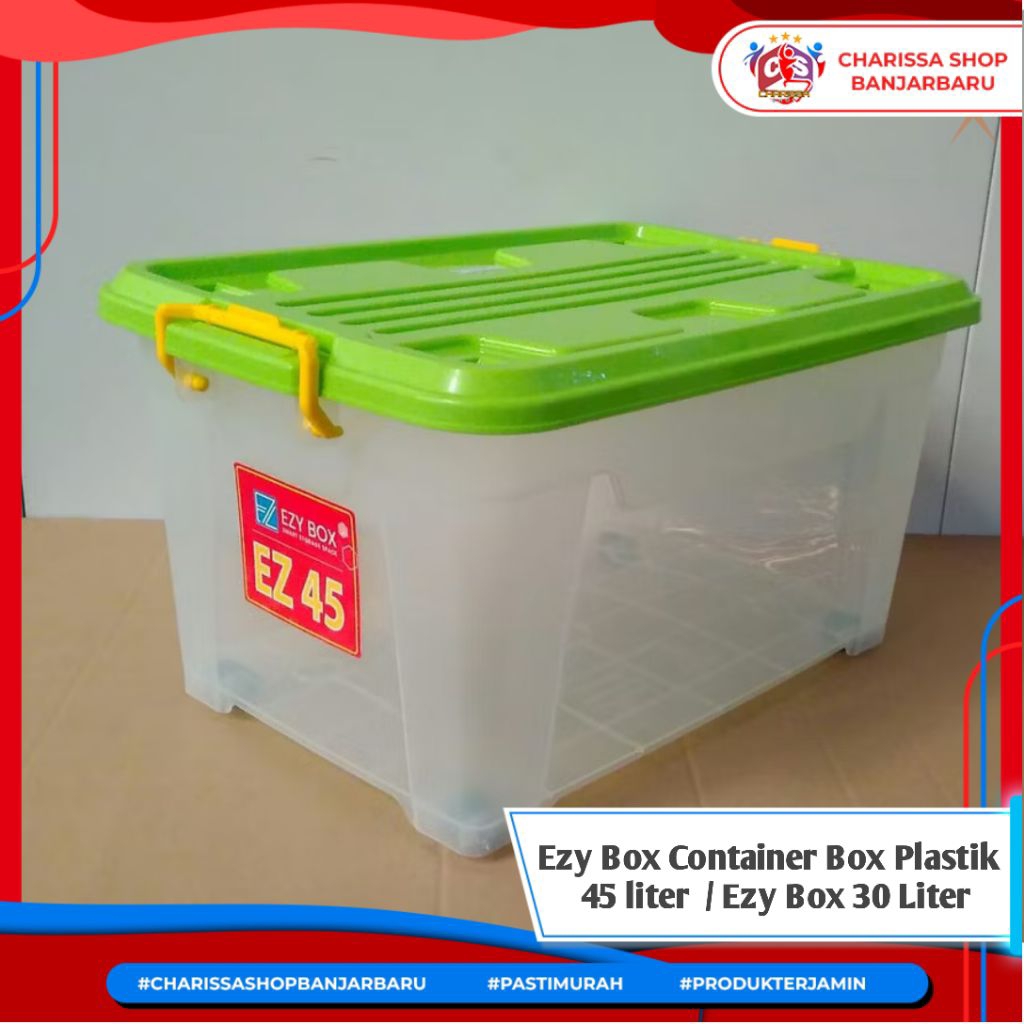 Ezy Box Container Box Plastik  45 liter  / Ezy Box 45 Liter