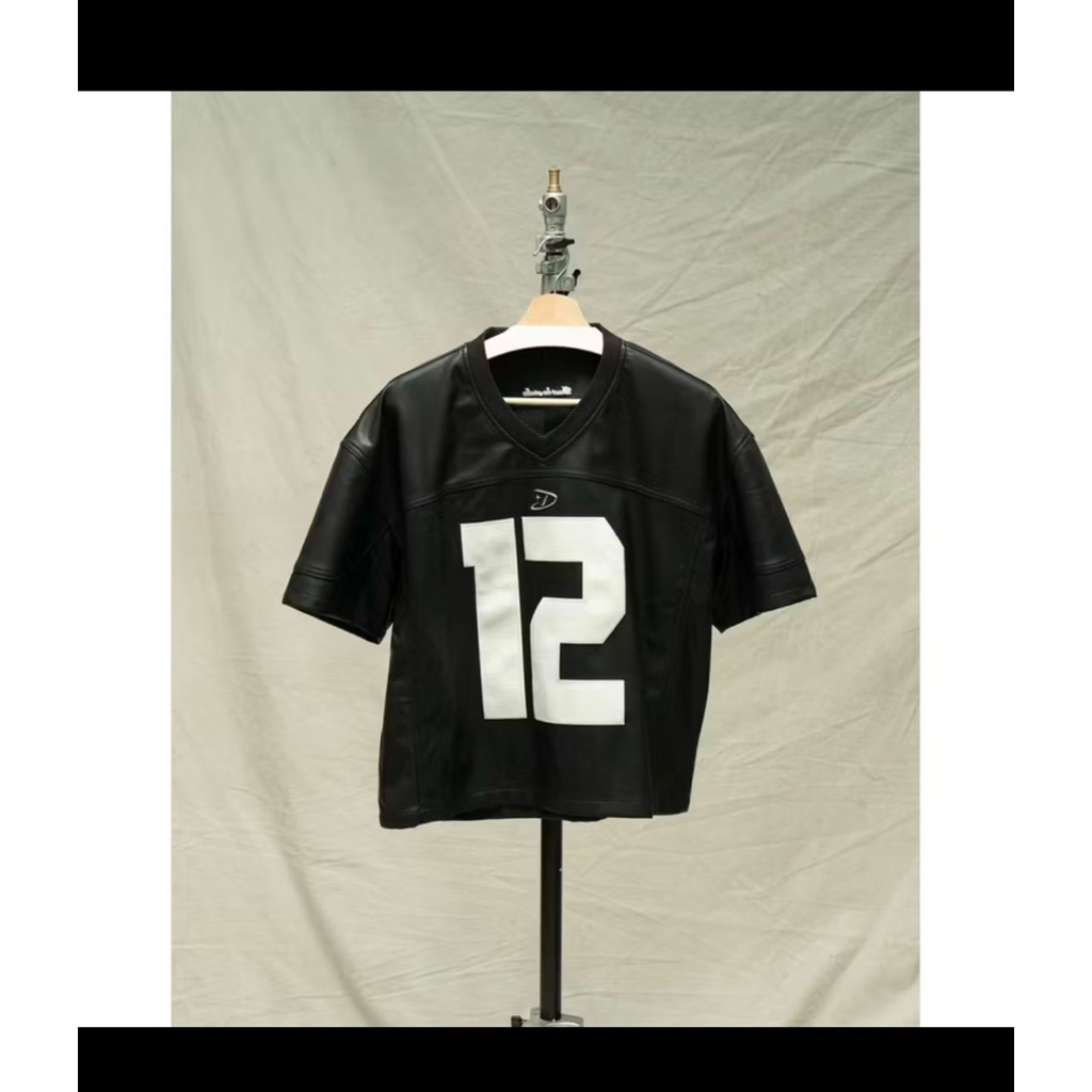 dust la stella signature lether jersey - black