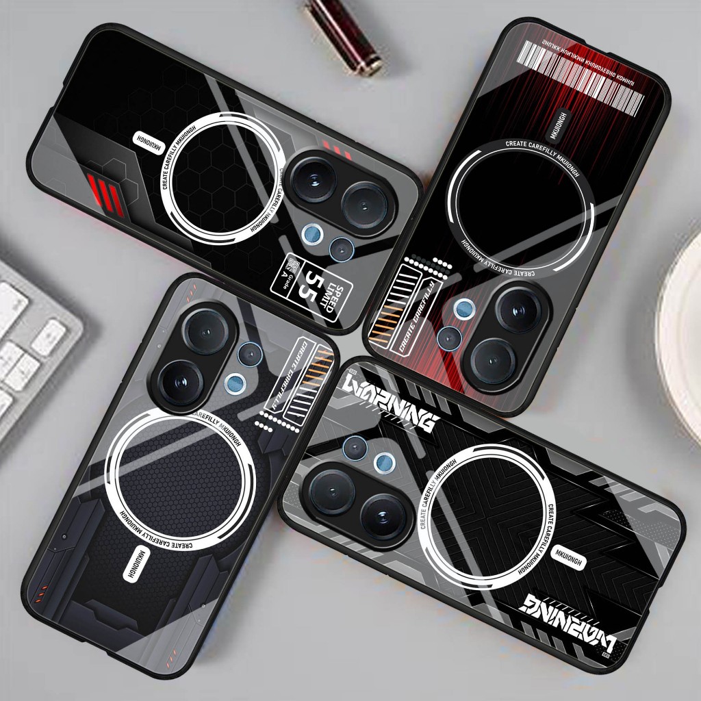 [SK134] Softcase Glass For VIVO V60 - Case Handphone - Casing Handphone - Kesing Handphone