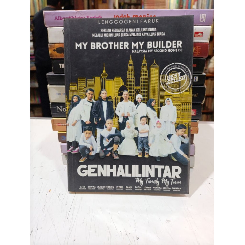 Novel Genhalilintar My Brother My Builder