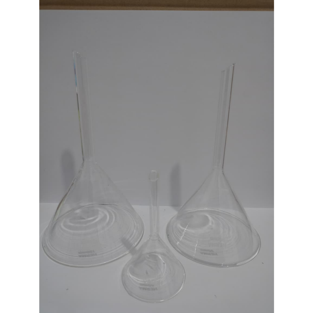 HERMA - Corong Kaca / Corong Alat Laboratorium / Funnel