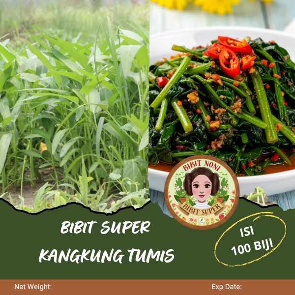 Bibit Super Kangkung Tumis | Biji Benih Kangkung Tumis