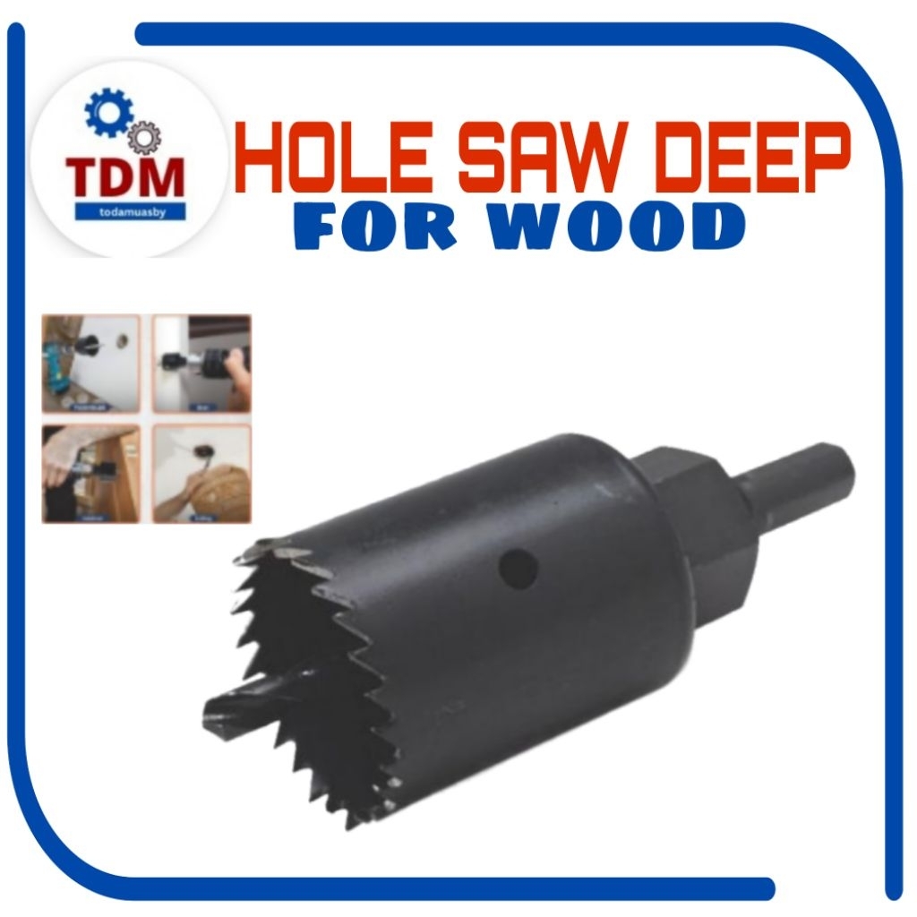 MATA BOR PELUBANG KAYU / MATABOR KAYU / DEEP HOLE SAW FOR WOOD ALDO