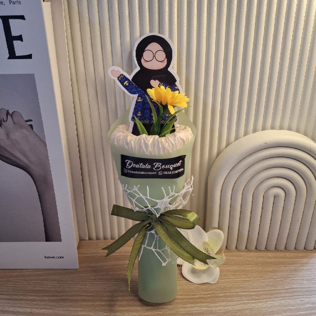 Buket Hari Guru hadiah untuk hari guru