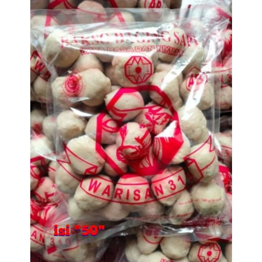 TERMURAH WARISAN BAKSO AB ISI 50 / BAKSO WARISAN