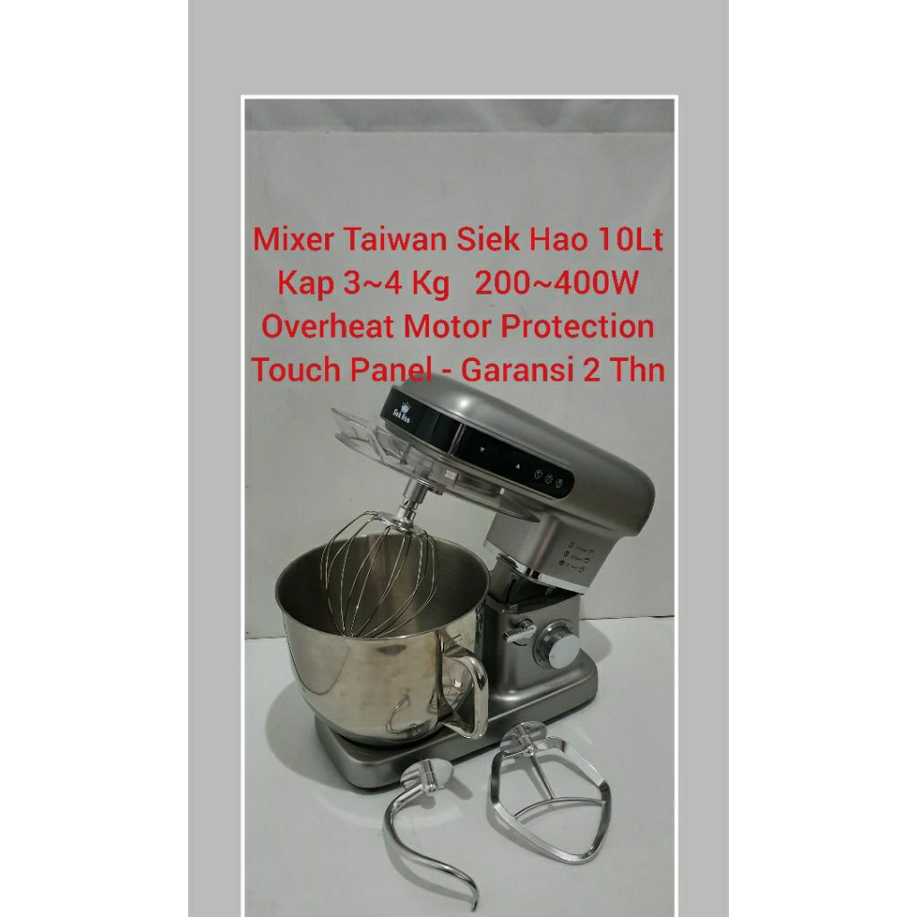 Planetary Mixer / Mixer Roti / Stand Mixer Taiwan Siek Hao 10 Liter
