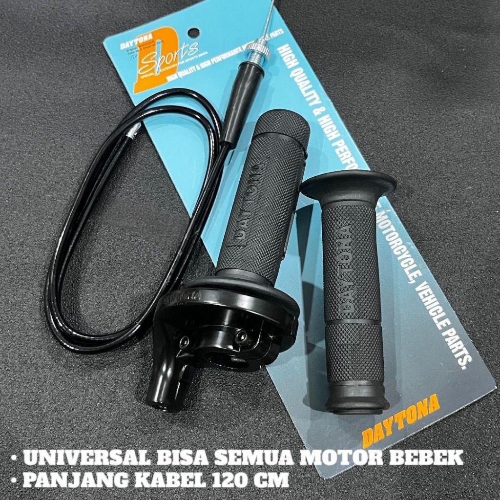 GAS SPONTAN 1 KABEL POLOS PANJANG 120CM UNIVERSAL RX KING SATRIA KLX CRF NINJA VIXION DLL