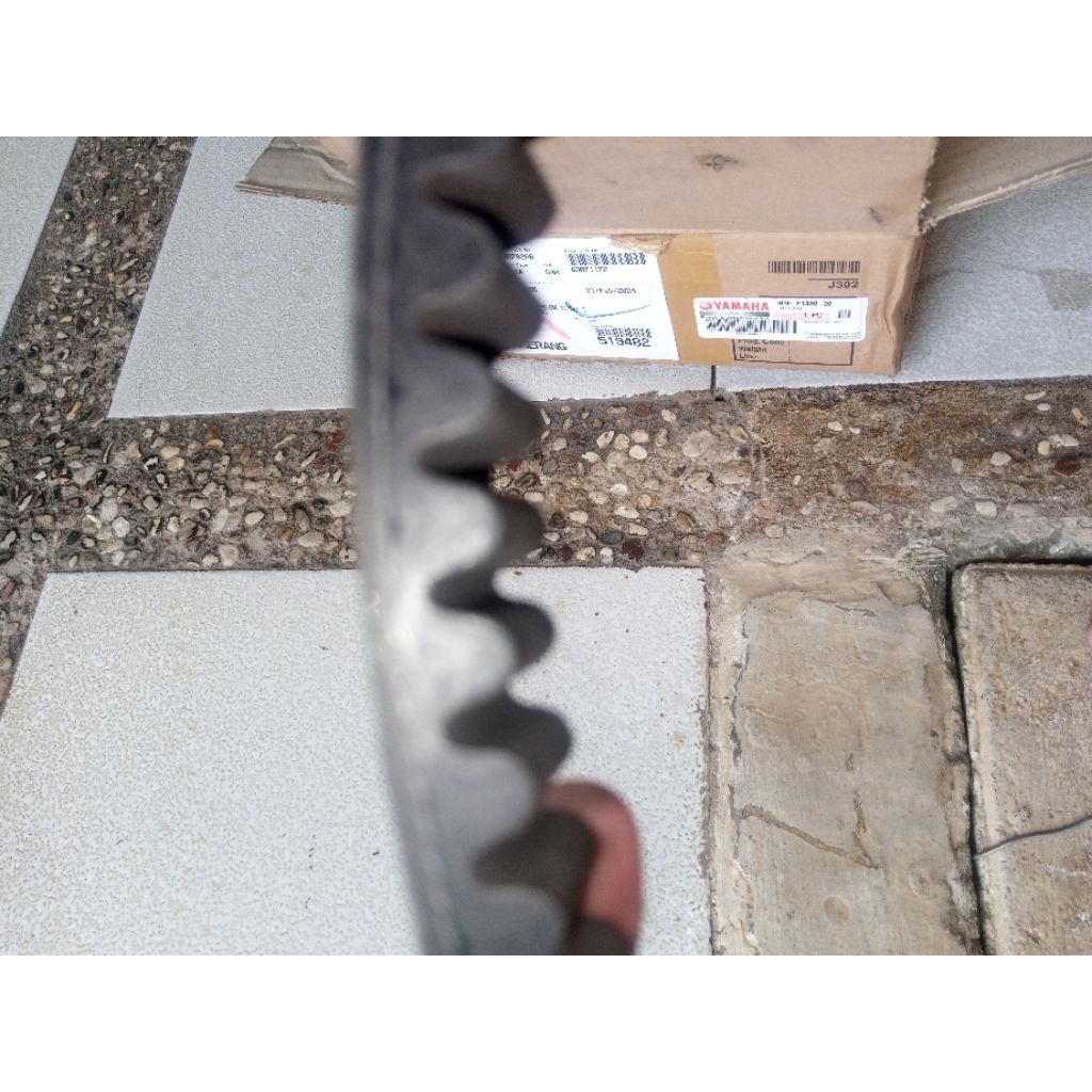 Jual sparepart bekas Yamaha Lexi, Kruk as dan vanbelt