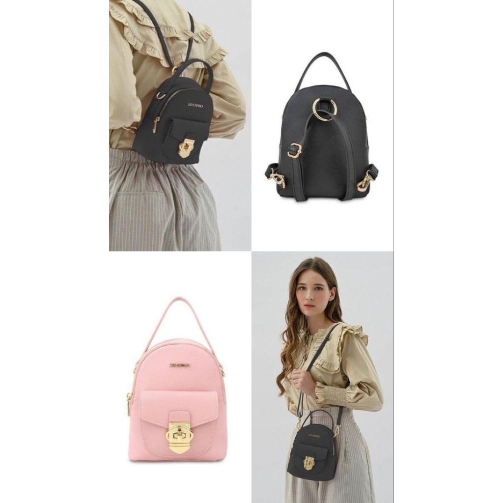 tas ransel mini les catino pink only