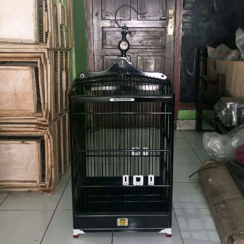 KANDANG KOTAK MERK ORIQ JAYA MODEL LIST NOMOR 1 - SANGKAR BURUNG ORIQ