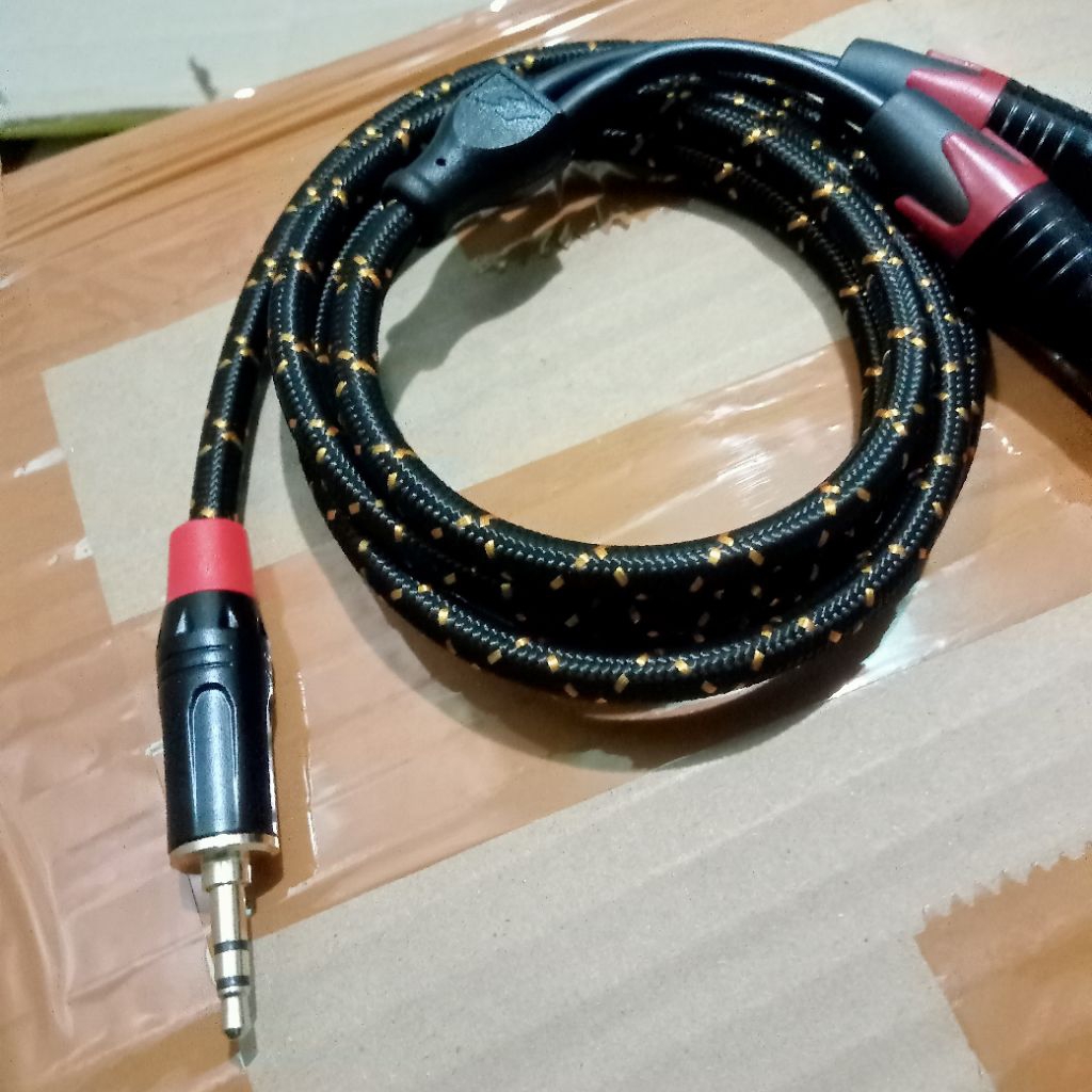 kabel Jack hp / mixser Jack audio jack Akai mono panjang 2,5 mm terlaris