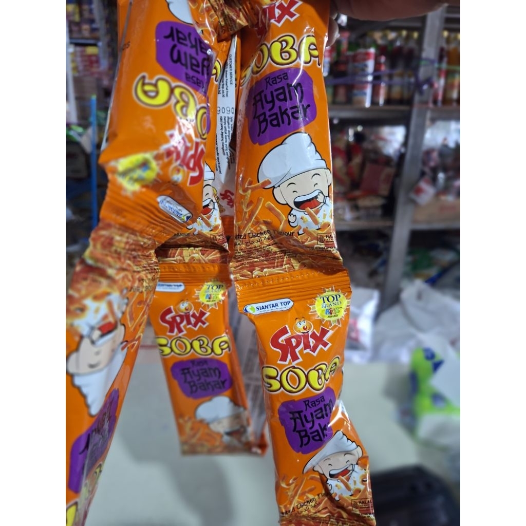 SNACK MIE SPIX SOBA RASA AYAM BAKAR