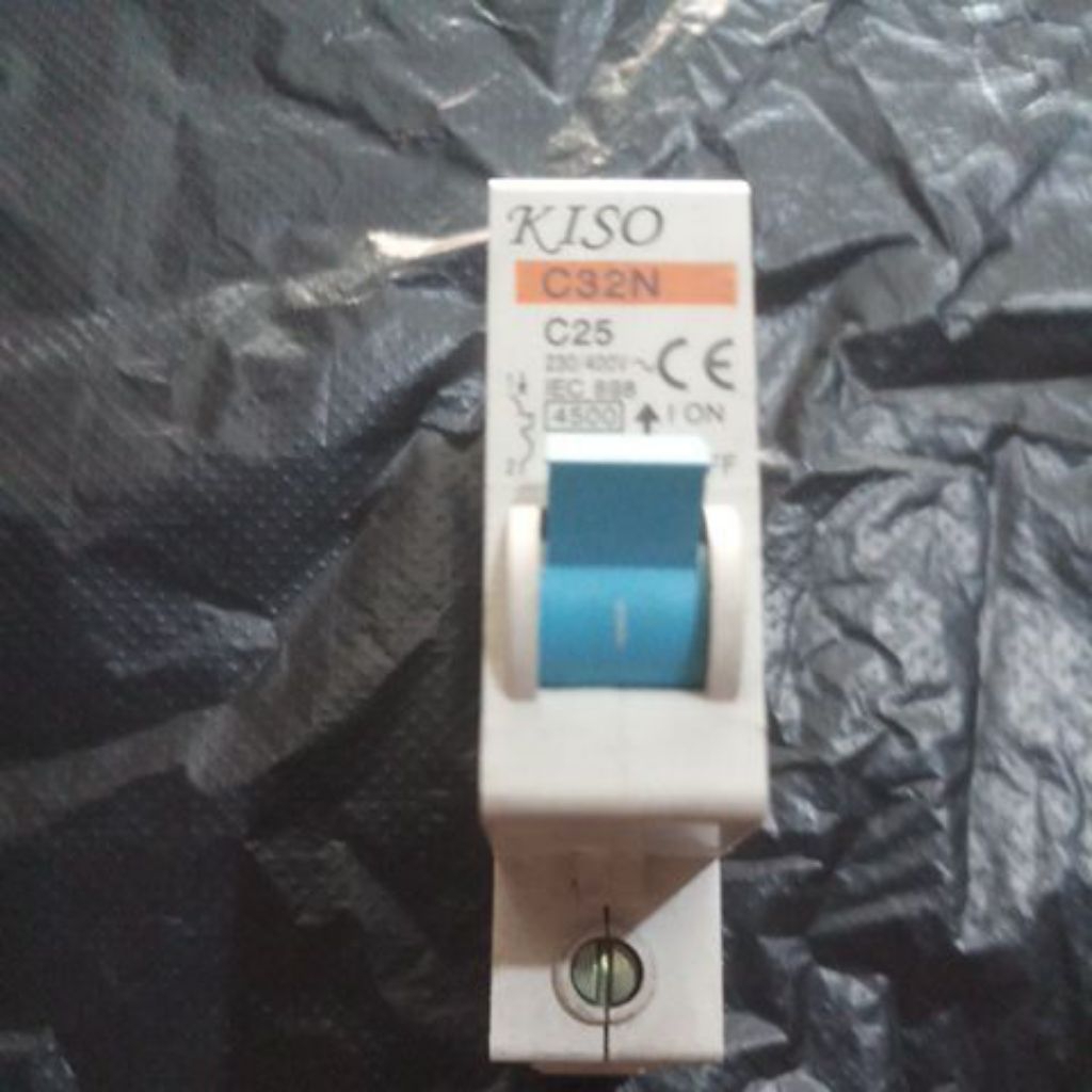 mcb 25 A merk kiso.