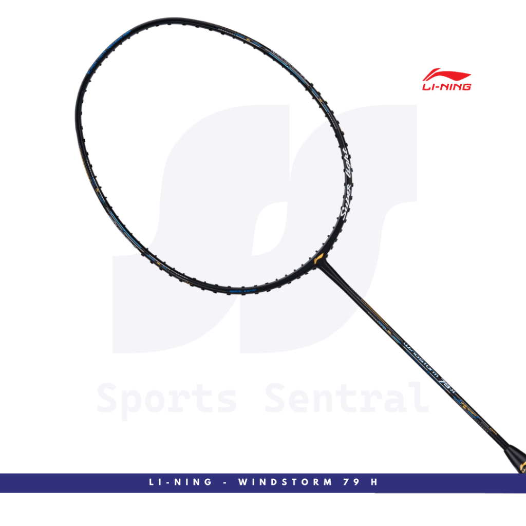 Lining Raket Badminton Windstorm 79 H Free Cover
