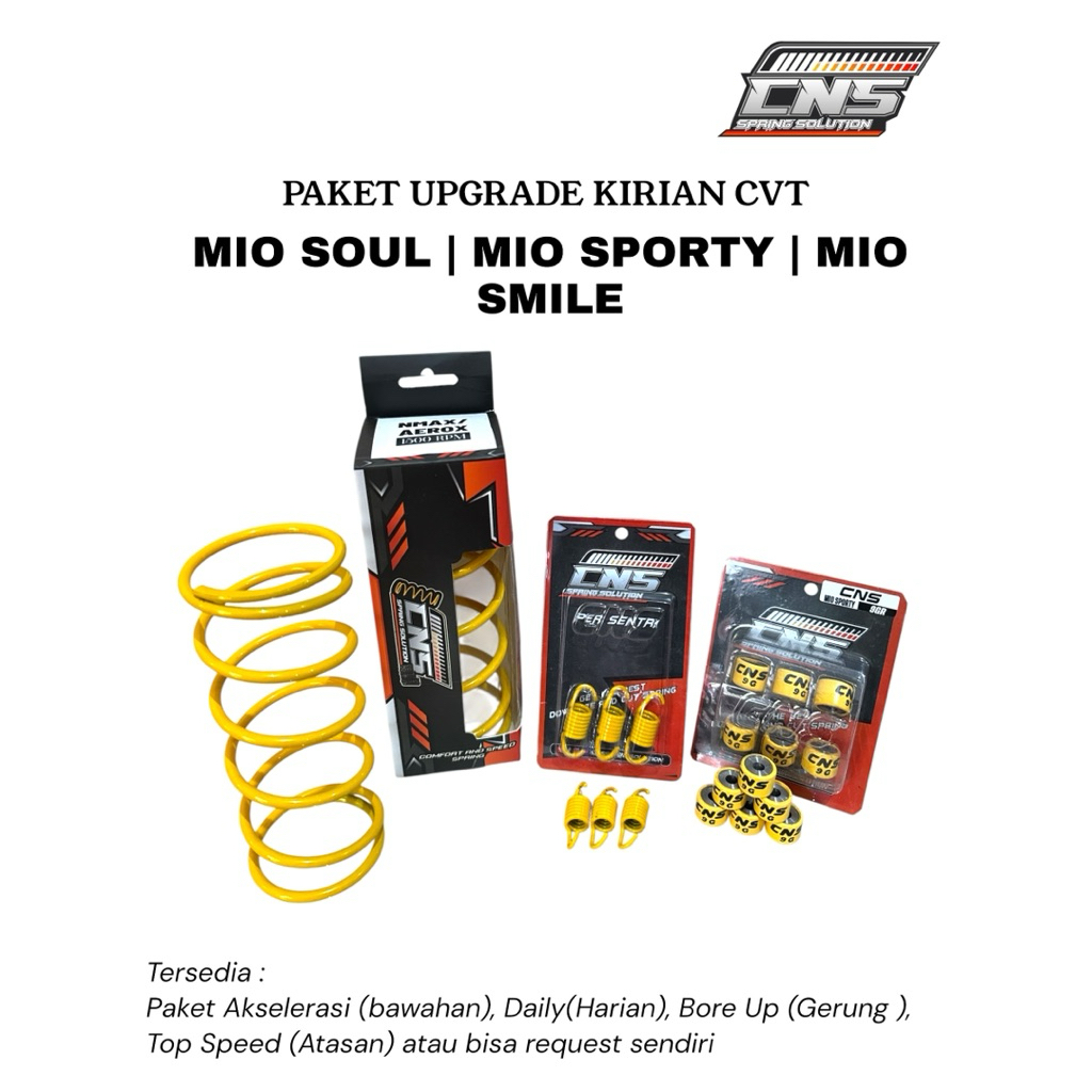 CNS Paket Upgrade kirian CVT MIO SOUL MIO SPORTY MIO SMILE