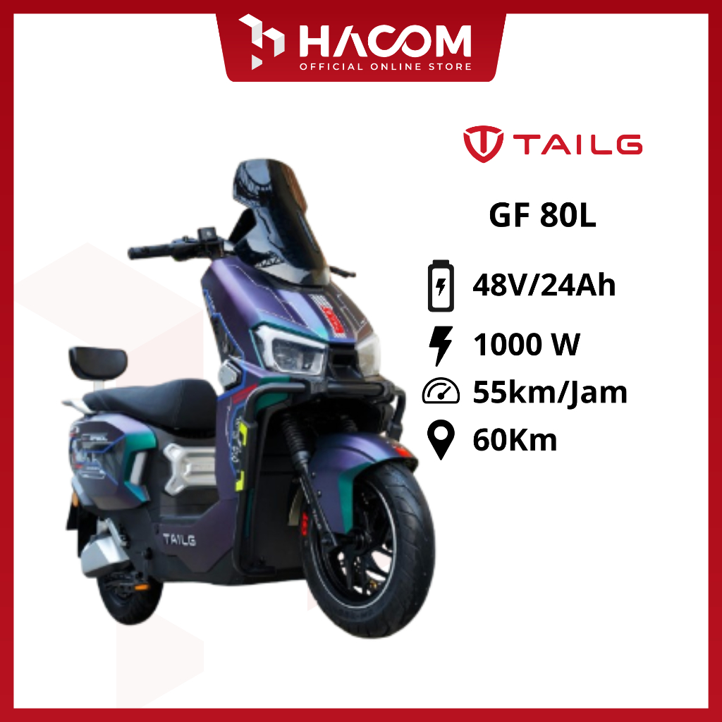 Sepeda Listrik Tailg GF80 L Garansi Resmi Tailg 1 Tahun