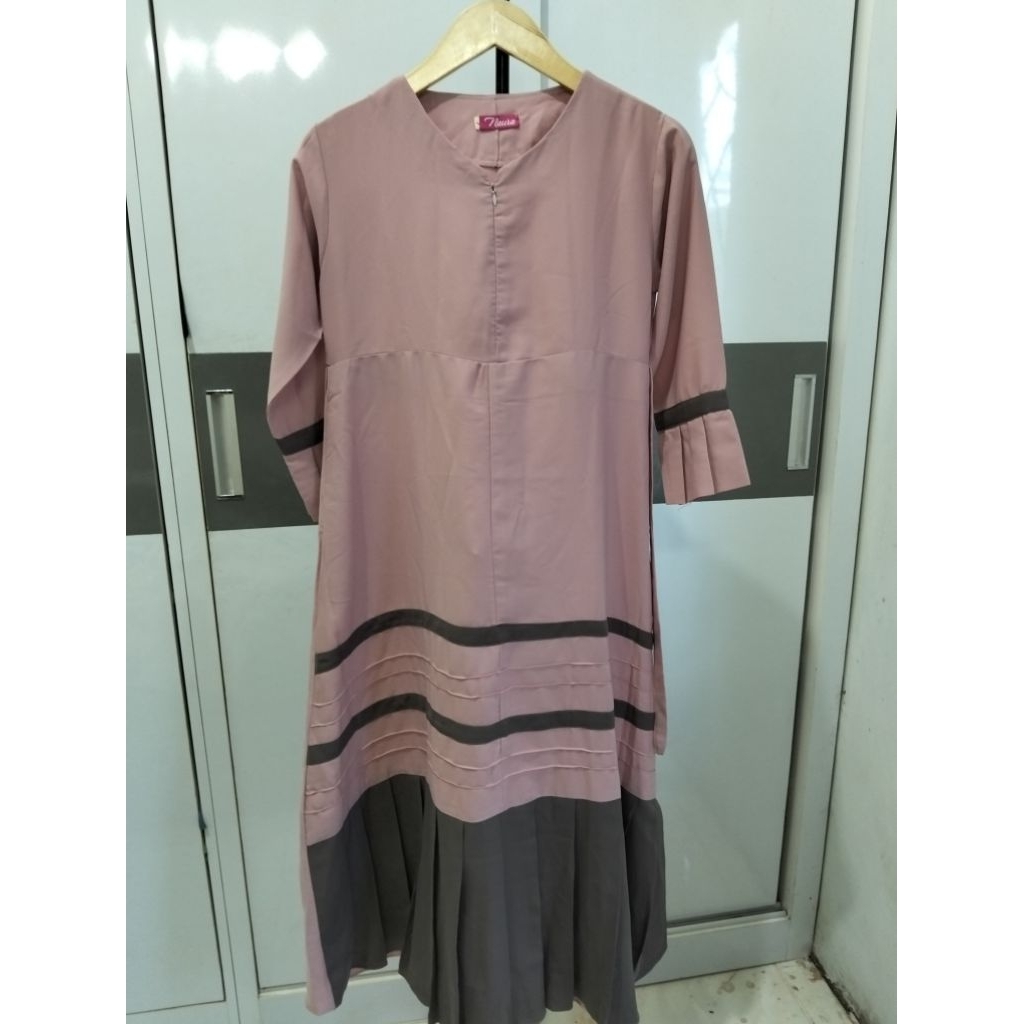 Preloved Gamis Anak Remaja Tanggung Branded LD = 88PL = 42PB = 102