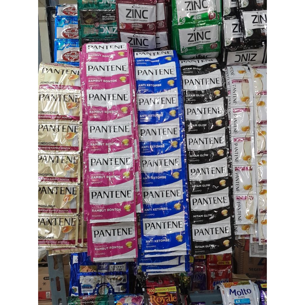 PANTENE SHAMPO DAN KONDISIONER ( ISI 12 SACHET )