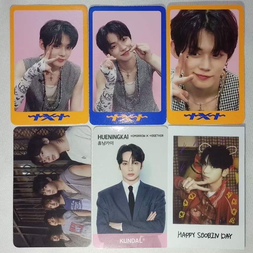 NOTEBOOK TXT DICON TOGETHER KUNDAL DECO KIT POLAROID PC PHOTOCARD OFFICIAL SOOBIN YEONJUN BEOMGYU TA