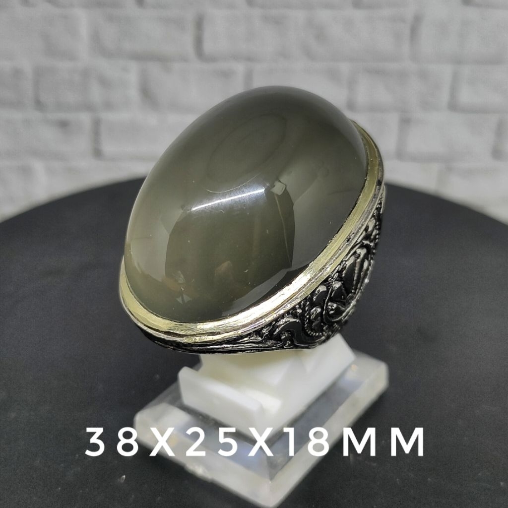 Batu Cimpago Biru (Natural Chalcedony)