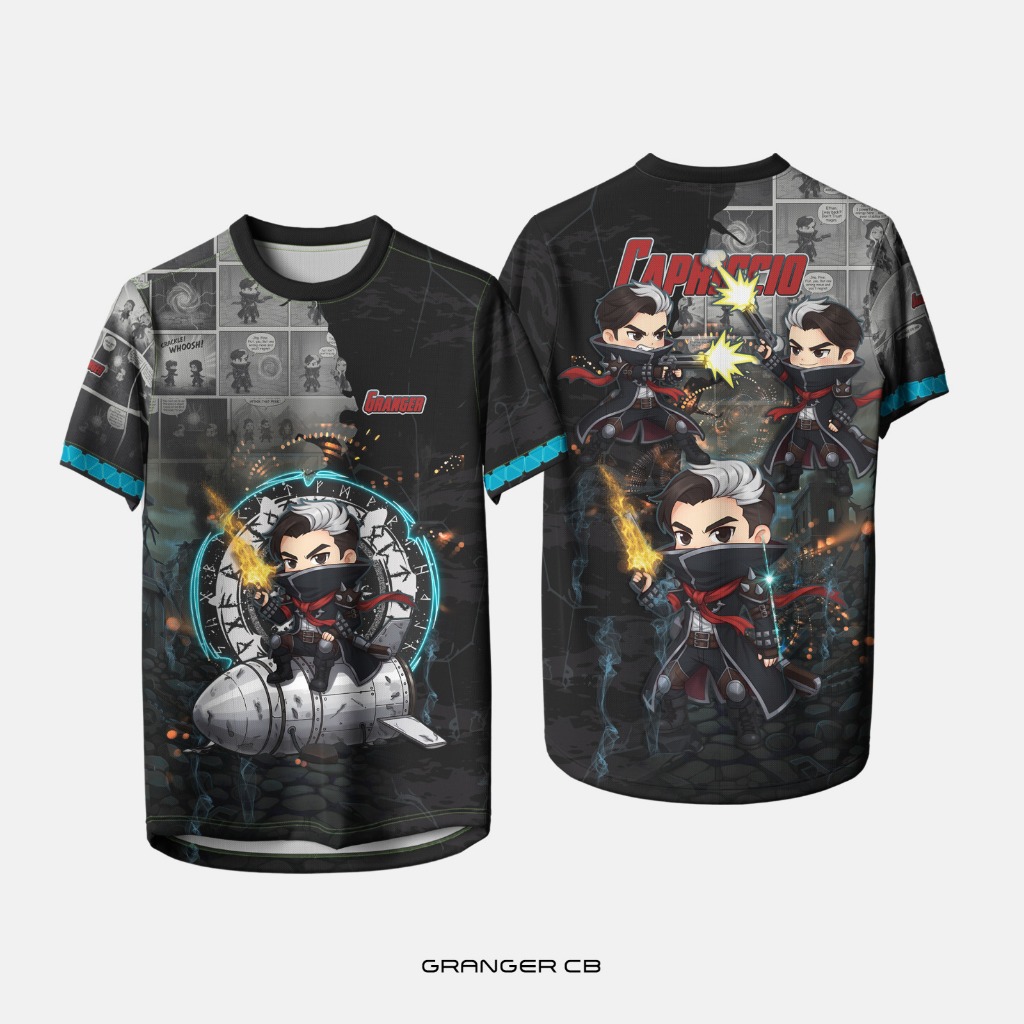 Jersey Harian Drifit Premium 3R Mobile Legend Granger CB