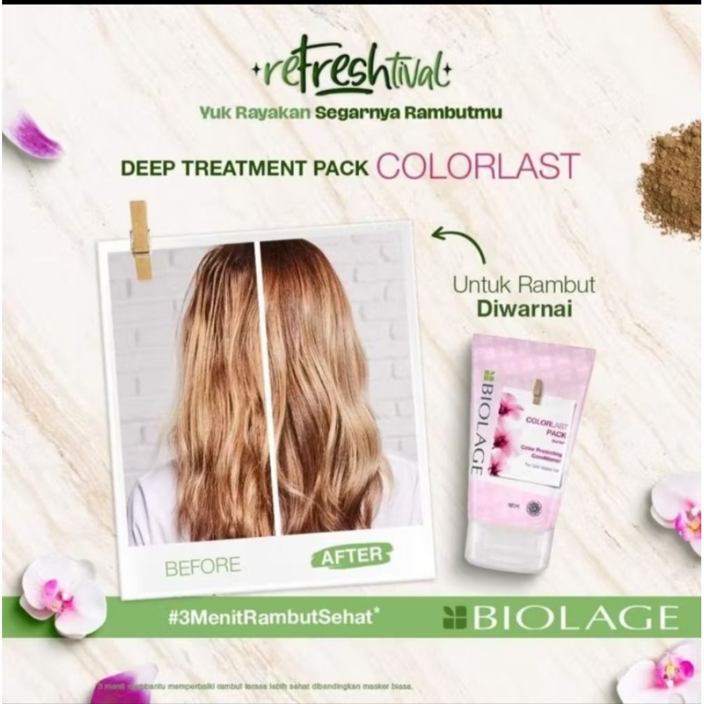 Biolage Colorlast Deep Treatment Pack