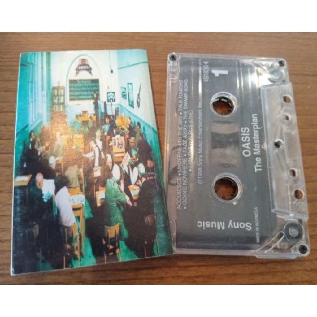Kaset OASIS Album THE MASTERPLAN Original