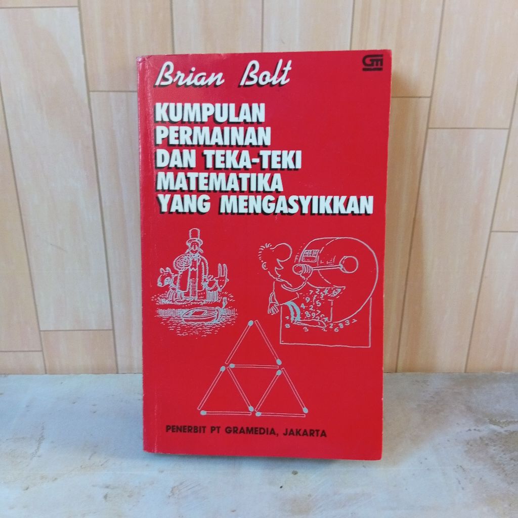 Buku kumpulan permainan dan teka teki matematika yang mengasyikan