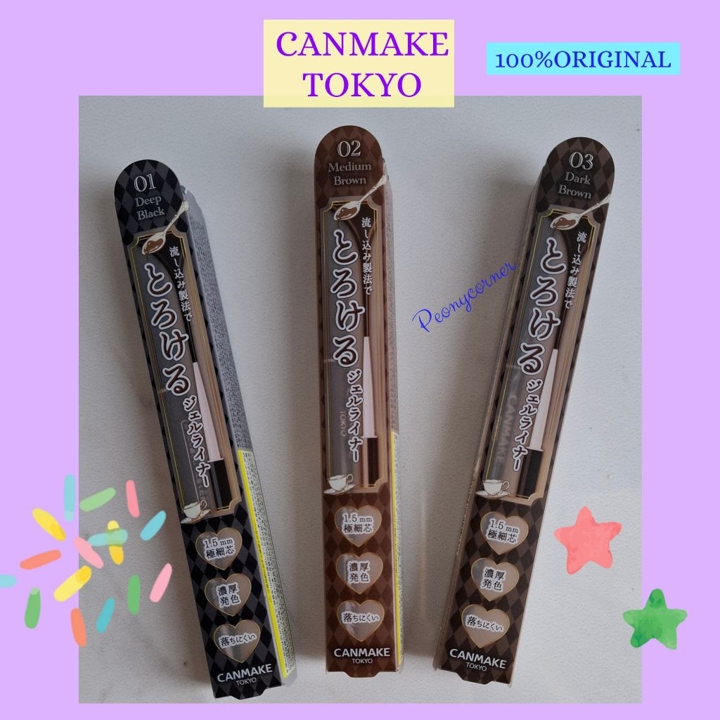 CANMAKE CREAMY TOUCH LINER CANMAKE LONG LASTING WATERPROOF EYELINER