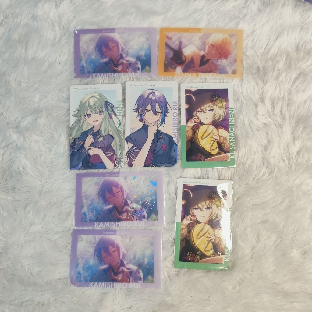 [[FOIL + FREEBIE MOVIE RUI AVAILABLE]] Project Sekai ePick x Ensemble Stars AstroFes UNISON Kamishir