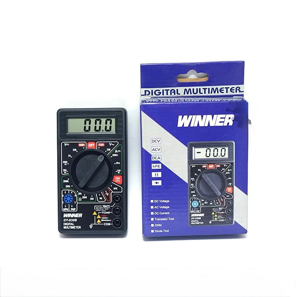 ORIGINAL MULTITESTER WINNER DIGITAL MULTIMETER WINNER DT-830B MULTITESTER