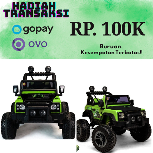 VOLTA 5023 HULK MONSTER Mobil Aki Volta 5008 Rocky Monster