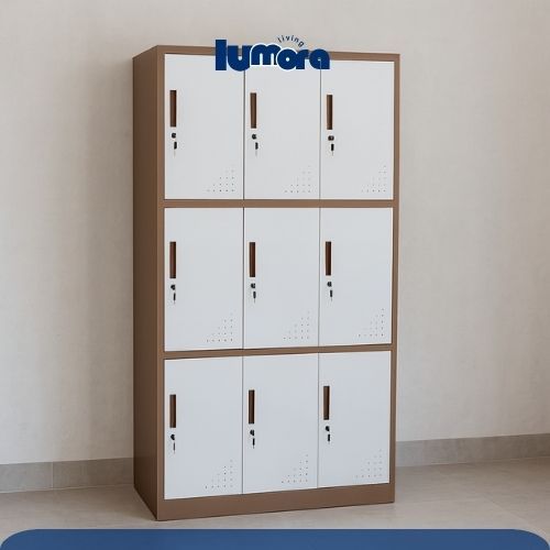 Loker Besi / Locker Besi / Kabinet Besi / Loker Besi 9 Pintu