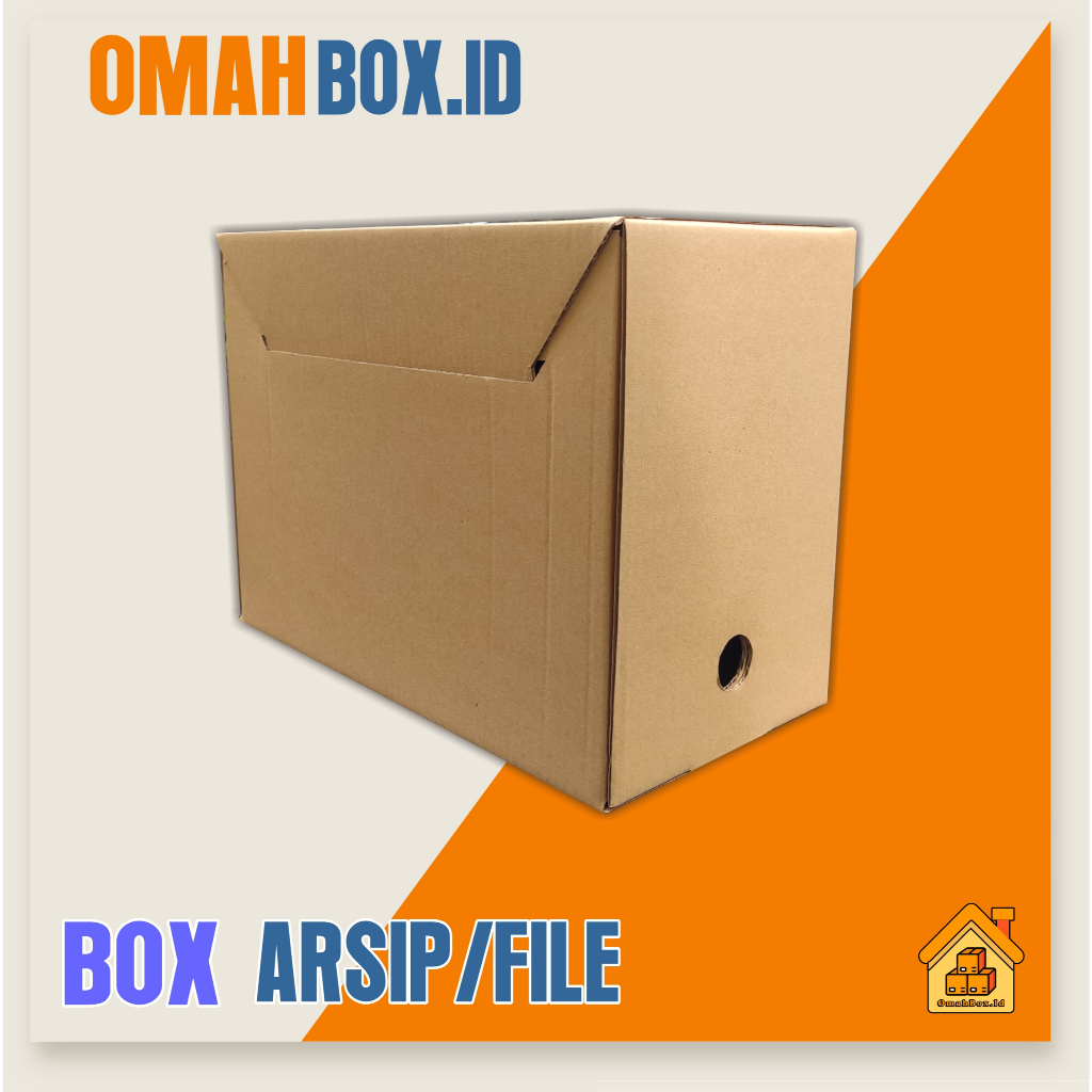 Kardus box arsip/file 38x19x28 cm Selip / box file / box dokument / Kardus file / kardus arsip  / BO
