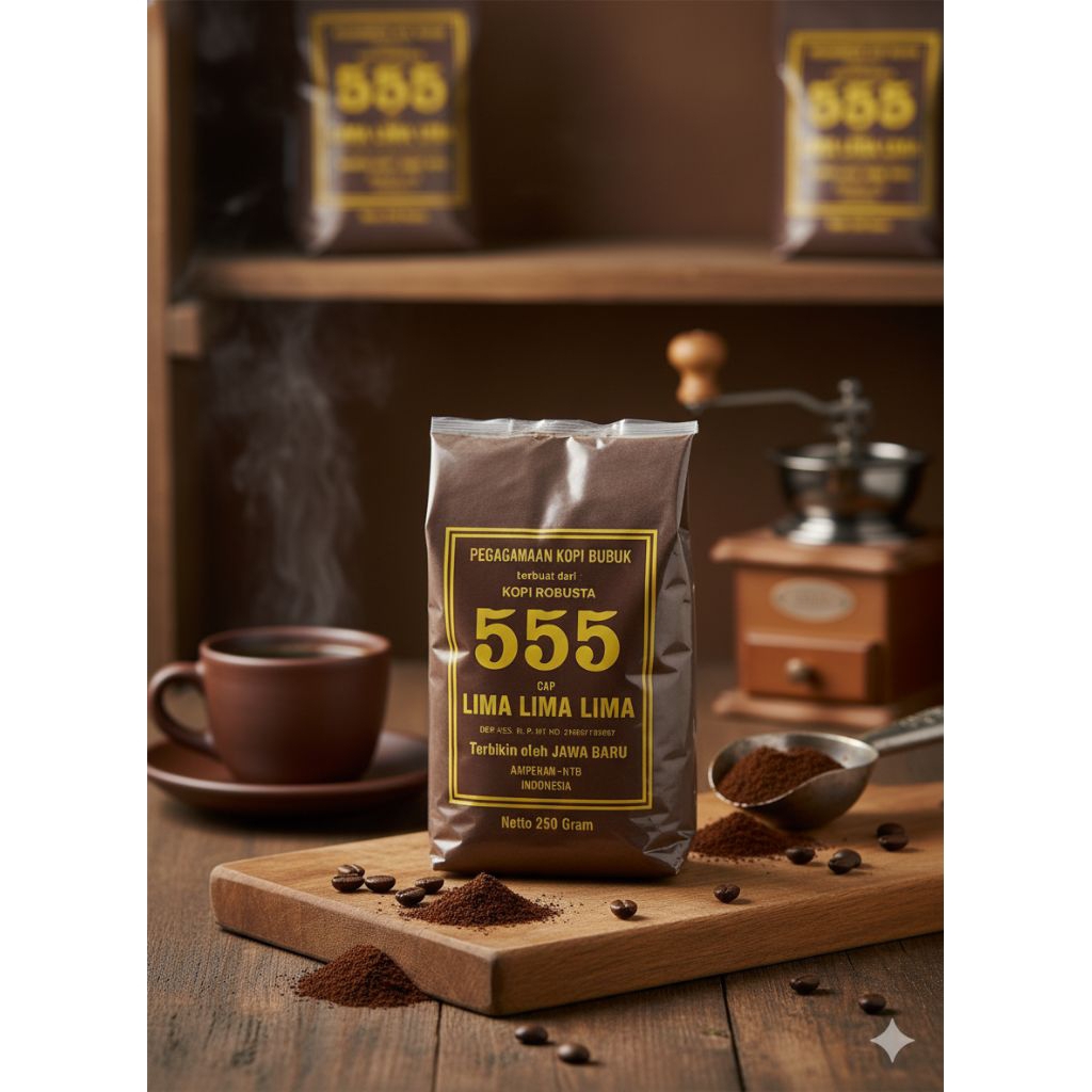 Kopi 555 Khas Lombok 250gr
