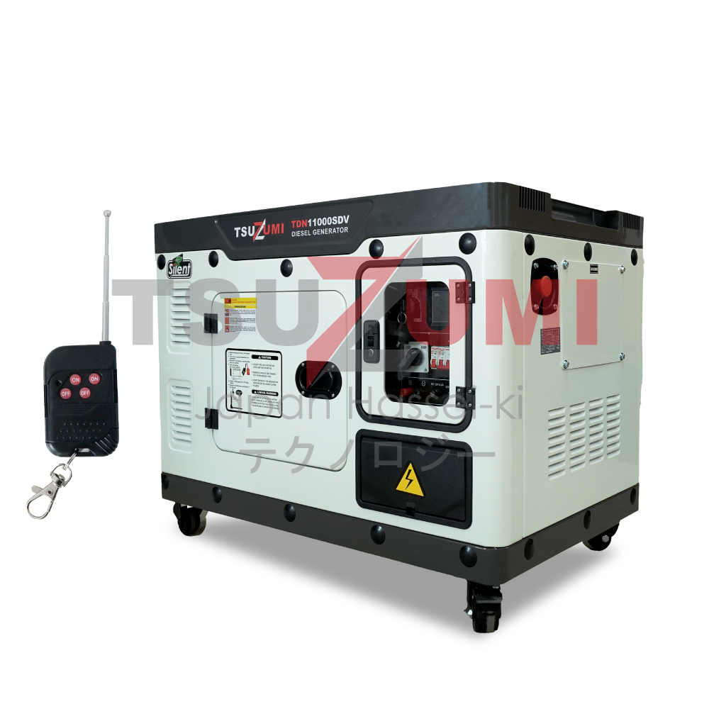 Genset Silent 10 KVA 3 Phase Silent Diesel Generator TDN 11000SDV Japan Technology / Genset Mini Por