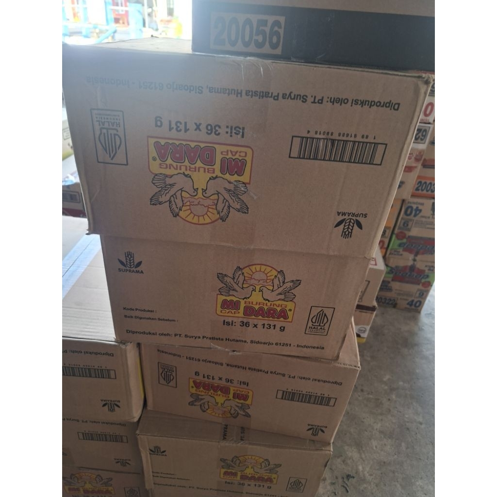 MIE BURUNG DARA KUNING ((PER KARTON))