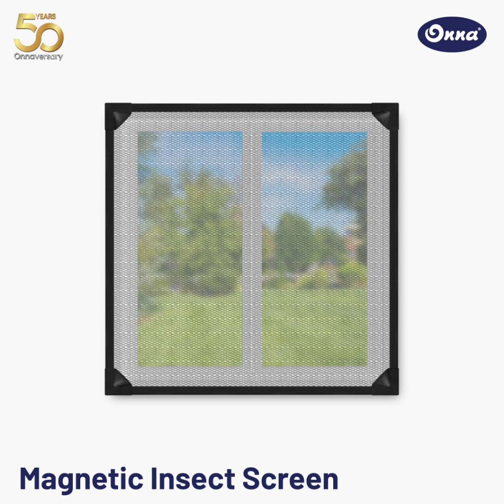 Magnetic Insect Screen Onna - Kasa Nyamuk Magnet Aluminium